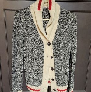 Cute sock monkey cardigan with sock monkey!
